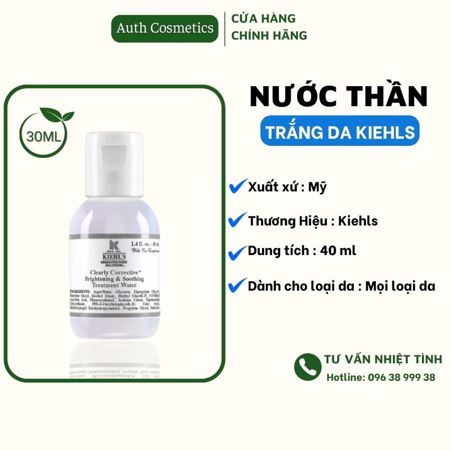 Nước thần sáng da Kiehl’s Clearly Correctiv Brightening Soothing Treatment Water 40ml
