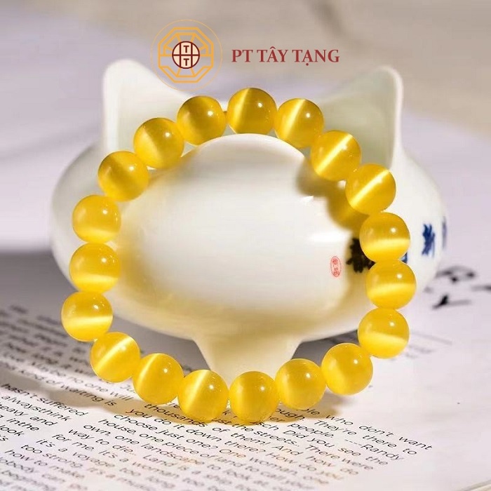 Vòng Tay Phong Thủy Mắtt Mèoo Tổng hợp May Mắn Tài Lộc Tình Duyên - Phong Thủy Tây Tạng HCM