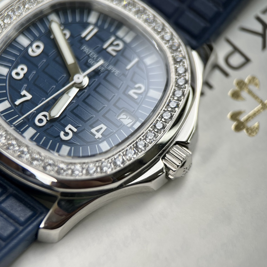 Đồng hồ nữ Patek Phillip 5067 PPF 34mm máy Swissquartz, viền đá CZ chất lượng chi tiết 99% hãng