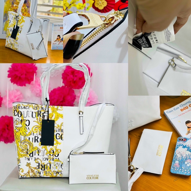 Set Túi Tote Ví Versac€ rộng rãi đẳng cấp