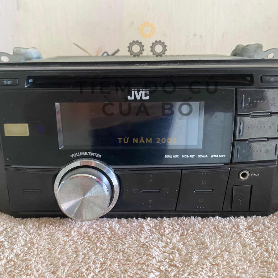 [ THANH LÝ ]Đầu CD JVC kenwood THÁO XE toyota , lắp đặt chung cho các hãng xe khác Innova/ Vios/ Ati