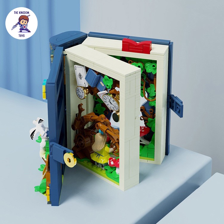 Đồ Chơi Lắp Ráp Mô Hình Truyện Cổ Tích Fairy Tales  Alice / Nàng Tiên Cá / Aladdin / Cô Bé Lọ Lem / Bạch Tuyết