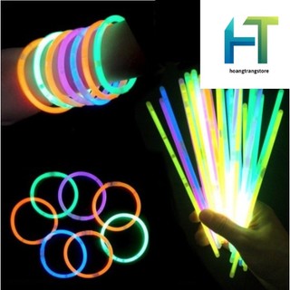 Combo 100 que phát sáng dạ quang đủ màu sắc rực rỡ siêu hot