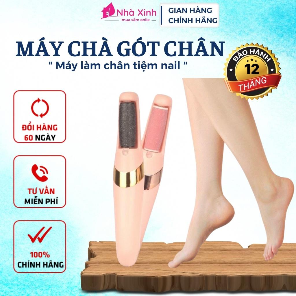 Máy chà gót chân, máy mài gót chân tẩy tế bào chết, đồ chuyên dụng chà gót chân, dụng cụ làm nail tiện lợi tại nhà