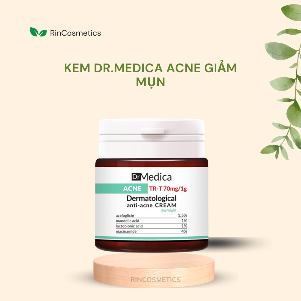 Kem Bielenda Dr. Medica Acne Chống Mụn, Giảm Viêm