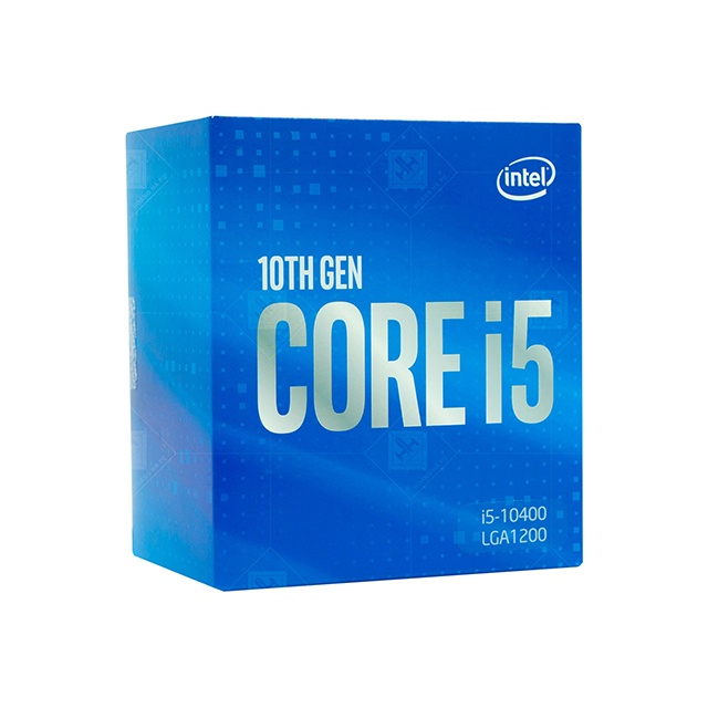 Chip CPU Core i5-10400 (2.90GHz Turbo Up To 4.30GHz, 6 Nhân 12 Luồng, 12MB Cache, LGA 1200)