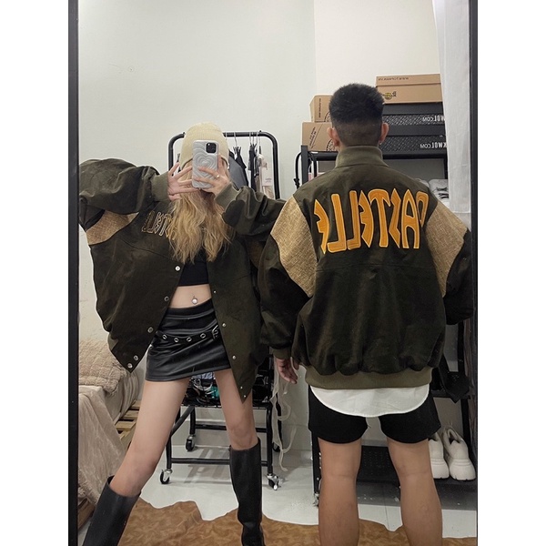 ÁO KHOÁC BOMBER VARSITY PAPA