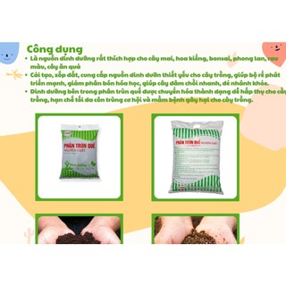 Phân TRÙN QUẾ Nguyên chất LAVAMIX 2Kg