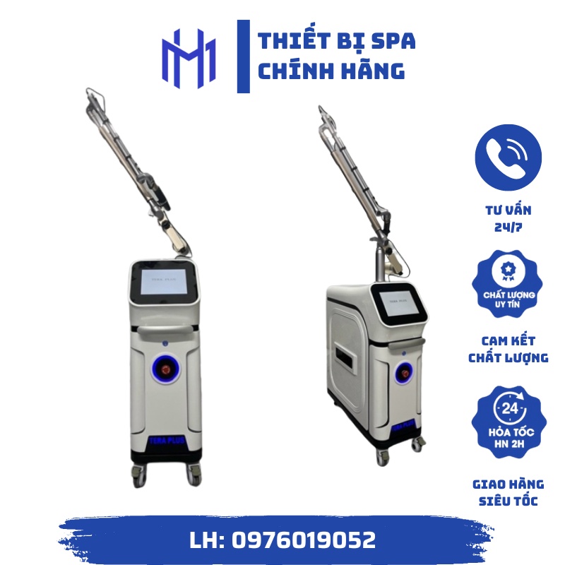 Máy laser trục khuỷu TERA PLUS xóa xăm , xóa nám tàn nhanh. Bảo hành 18 tháng
