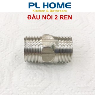 Đầu nối 2 đầu ren ngoài 21mm