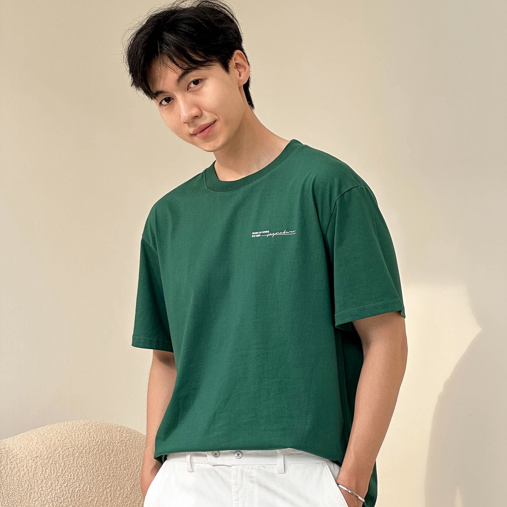 ÁO THUN UNISEX DIVIDE BRAND CO DÃN, FORM BOXY FIT SIGNATURE