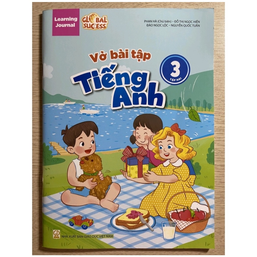 Sách - Vở bài tập Tiếng Anh lớp 3 ( tập 1 + tập 2)