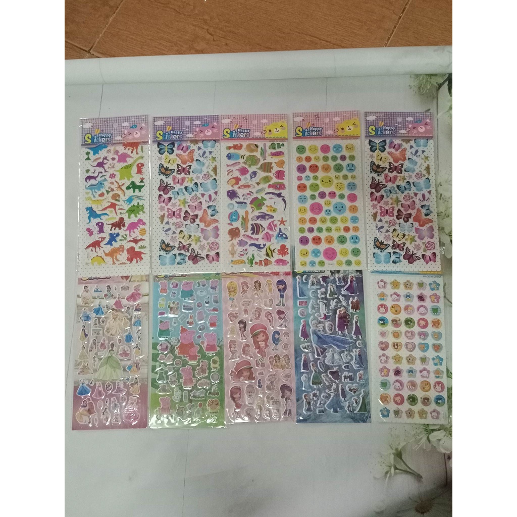Sticker cute hoạt hình,hinh dán cute mẫu ngẫu nhiên