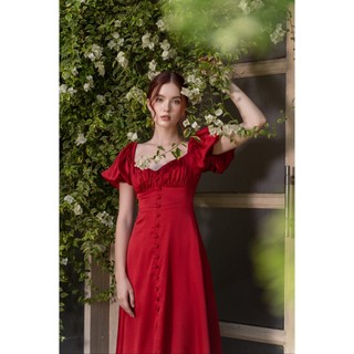 [KISSERINE] SARAH SILK DRESS - Hàng thiết kế - Lụa cao cấp - Đầm dài