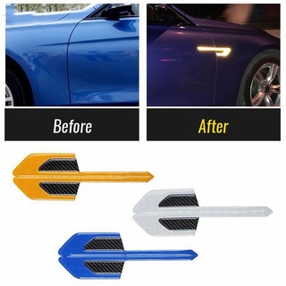 Tem decal, miếng dán mang cá phản quang cảnh báo dán sườn xe hơi