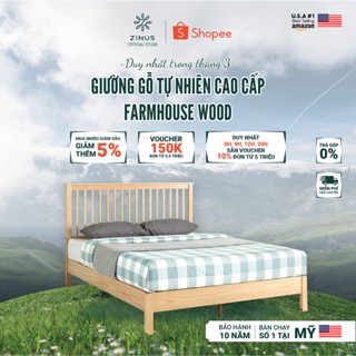 Giường Ngủ Zinus Gỗ Tự Nhiên Cao Cấp Và Sang Trọng