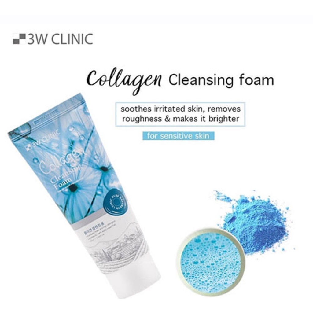 Sữa rửa mặt 3W Clinic collagen Cleansing foam