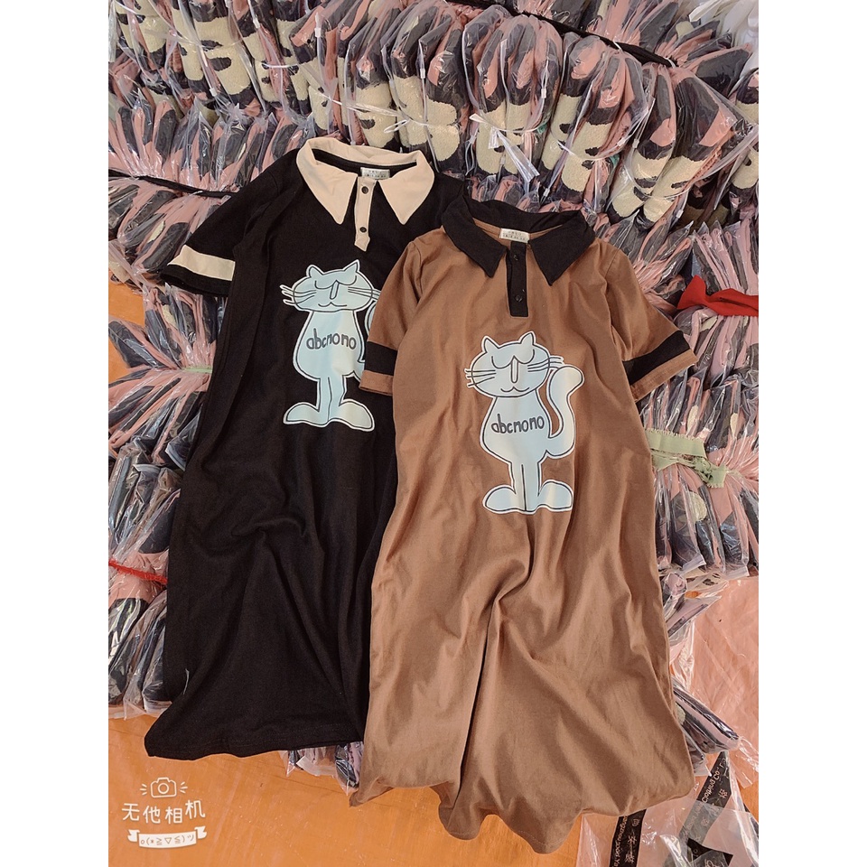 Váy mèo xuông về nhiều