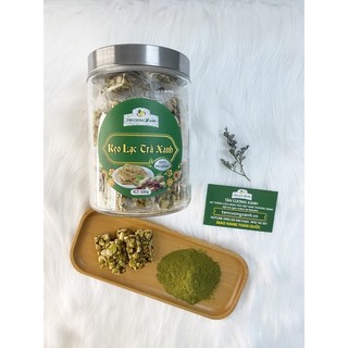 Kẹo lạc trà xanh 500gr tân cương xanh