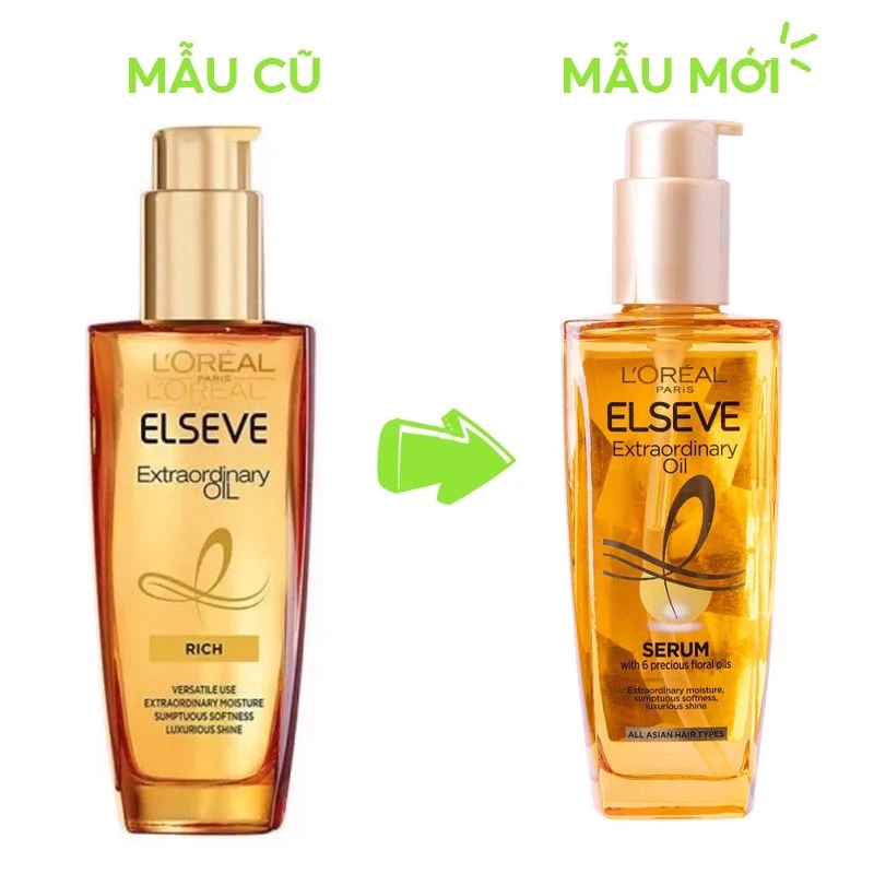 Dầu Dưỡng Tóc Từ Tinh Dầu Hoa L'Oreal Elseve Extraordinary Oil 100ml