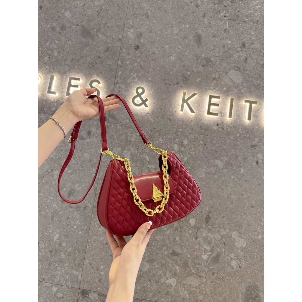 Túi xách Cnk khoá thoi - Size: 23cm UY TÍN CHẤT LƯỢNG