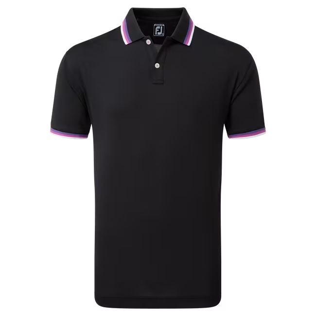 Áo Gôn FJ Solad Polo with Trim Pique