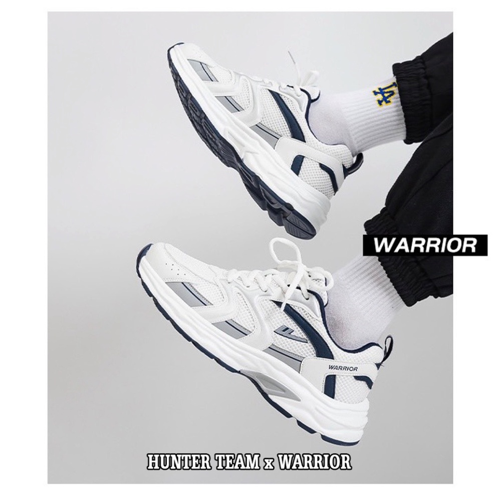 Giày Thể Thao Nam Chính Hãng Warrior Phong Cách Thể Thao Năng Động Cá Tính - W008XNH/W008XAM