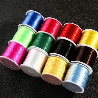 Gân lụa xỏ chuỗi hạt đeo tay cuộn lớn