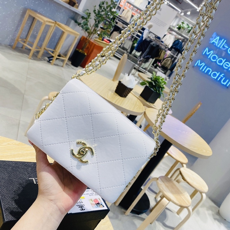 Túi Chanh Leo Dáng Vuông Super Chất Da Mềm