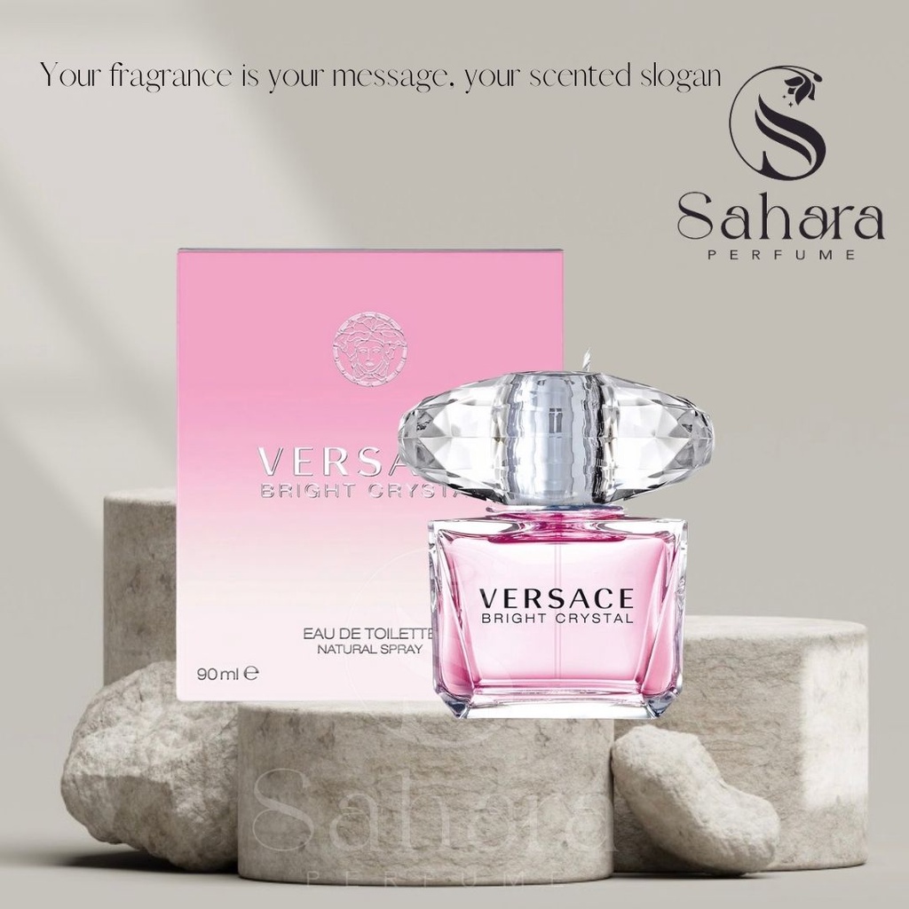 Nước hoa nữ nhẹ nhàng thơm mát Versace Bright Crystal EDT 90ml
