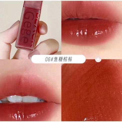Son Gege Bear nhung lì mềm mịn và mượt mà môi Cao Cấp
