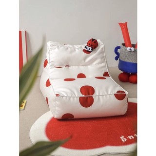 Ghế Sofa lười chấm bi Papahug có đính bọ ngựa đáng yêu phong cách Hàn Quốc