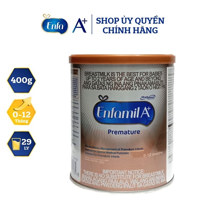 Sữa Bột Enfamil Enfalac A+ Premature Formula Hộp 400g