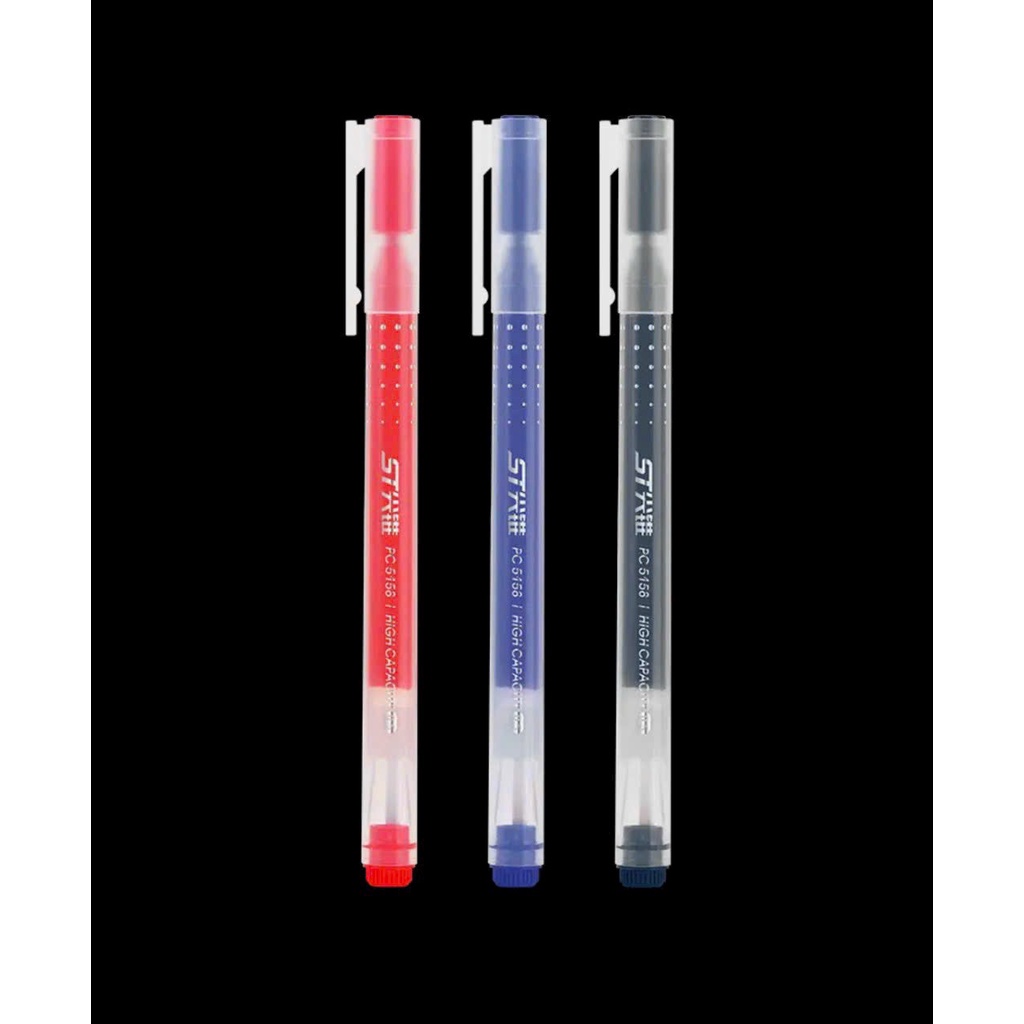 Bút gel Baoke PC5158 màu mực xanh/đen/đỏ 12 cái/ hộp