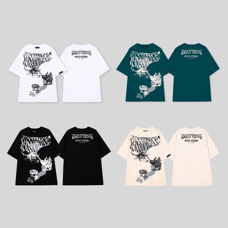 ÁO THUN UNISEX FORM ÂU ÁO PHÔNG NAM NỮ OVERSIZE IN HÌNH “VIETNAM IN HEART” LOOKAWAYSTORE