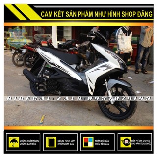 Tem rời airblade mẫu đời 2013 trắng đen