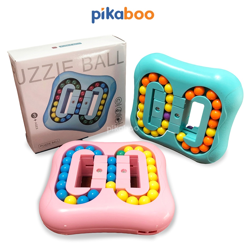 Đồ chơi xếp bi rubik Pikaboo tăng khả năng tư duy của bé chất liệu nhựa ABS an toàn tuyệt đối cho trẻ