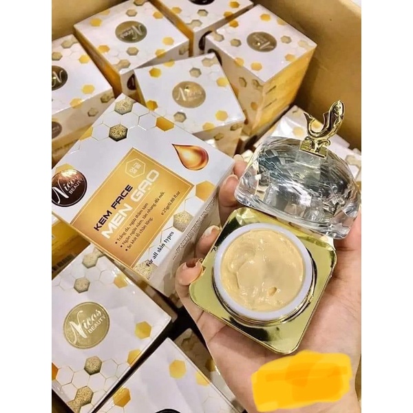 Kem Face Men Gạo Nicos Dưỡng Trắng Da