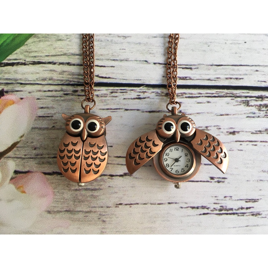 Đồng Hồ Chim Cú Dễ Thương Nhiều Màu