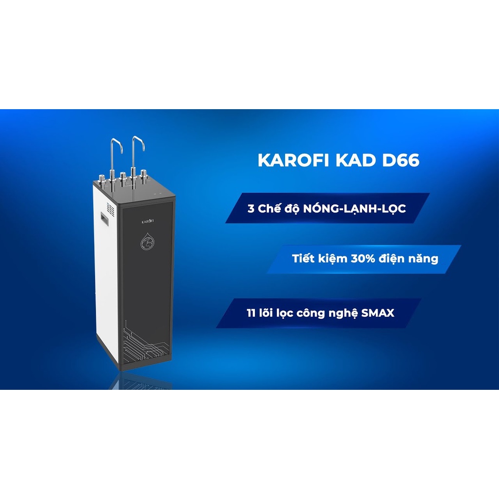Máy lọc nước nóng lạnh Karofi KAD-D66 ( Mua trực tiếp giá tốt hơn)