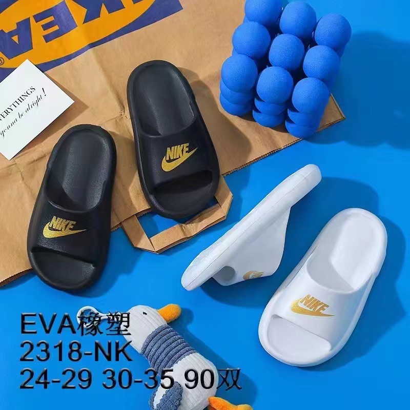 Dép lê móc ni-ke cho bé trai bé gái , dép thời trang siêu nhẹ chống trượt- Happy Feet No2128