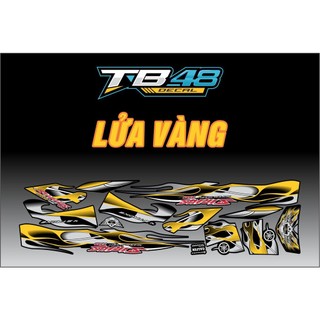 Tem Sirius Lửa Dàn áo đen nhiều màu lựa chọn