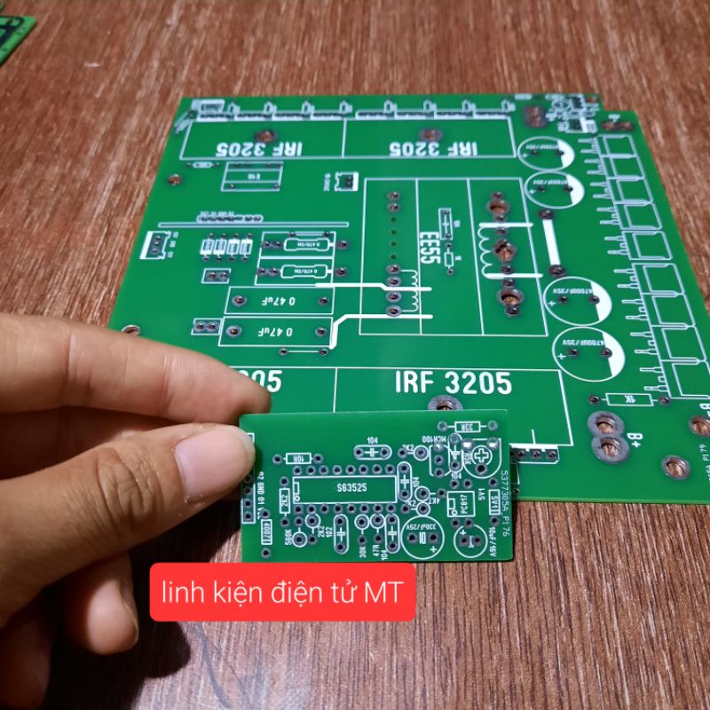 Bo nguồn 16fet, có kèm bo dao động