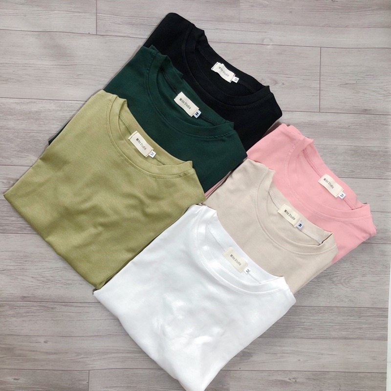 Áo thun cổ tròn nữ dáng ngắn, chất phông zip co giãn thấm hút mồ hôi