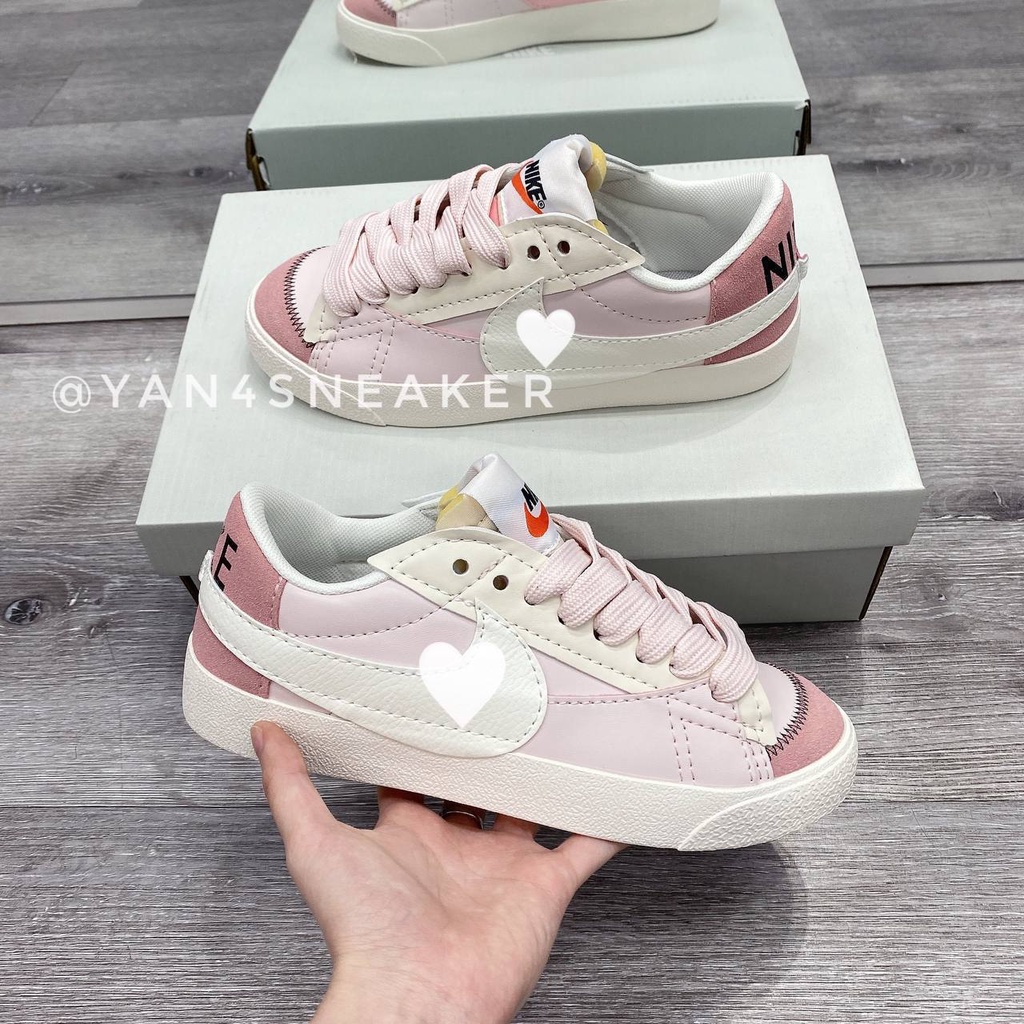 Giày thể thao NIKE BLAZER LOW 77 JUMBO LIGHT SOFT PINK DQ1470 601