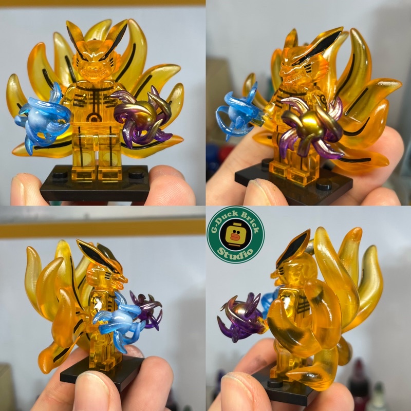 Custom minifigures: Nhân vật cửu vĩ trong naruto