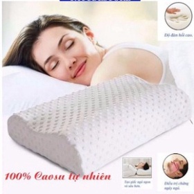 Gối Cao Su Non ZaZa Cao Cấp - Gối massage Chông Ngáy Ngủ, Mềm Mại Cho Giấc Ngủ Êm Ái kích thước 50cm - 30cm New