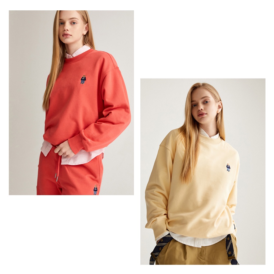 Áo sweatshirt WHOAU WHMWD1218U Steve chất liệu 56% cotton 44% polyester tay dài dáng rộng thời trang unisex