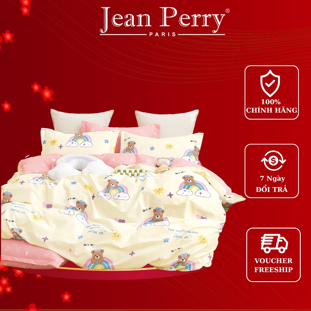 Bộ ga áo gối Cotton Madeleine 1m2x2m 1m4x2m 1m6x2m 1m8x2m +20cm (D3)
