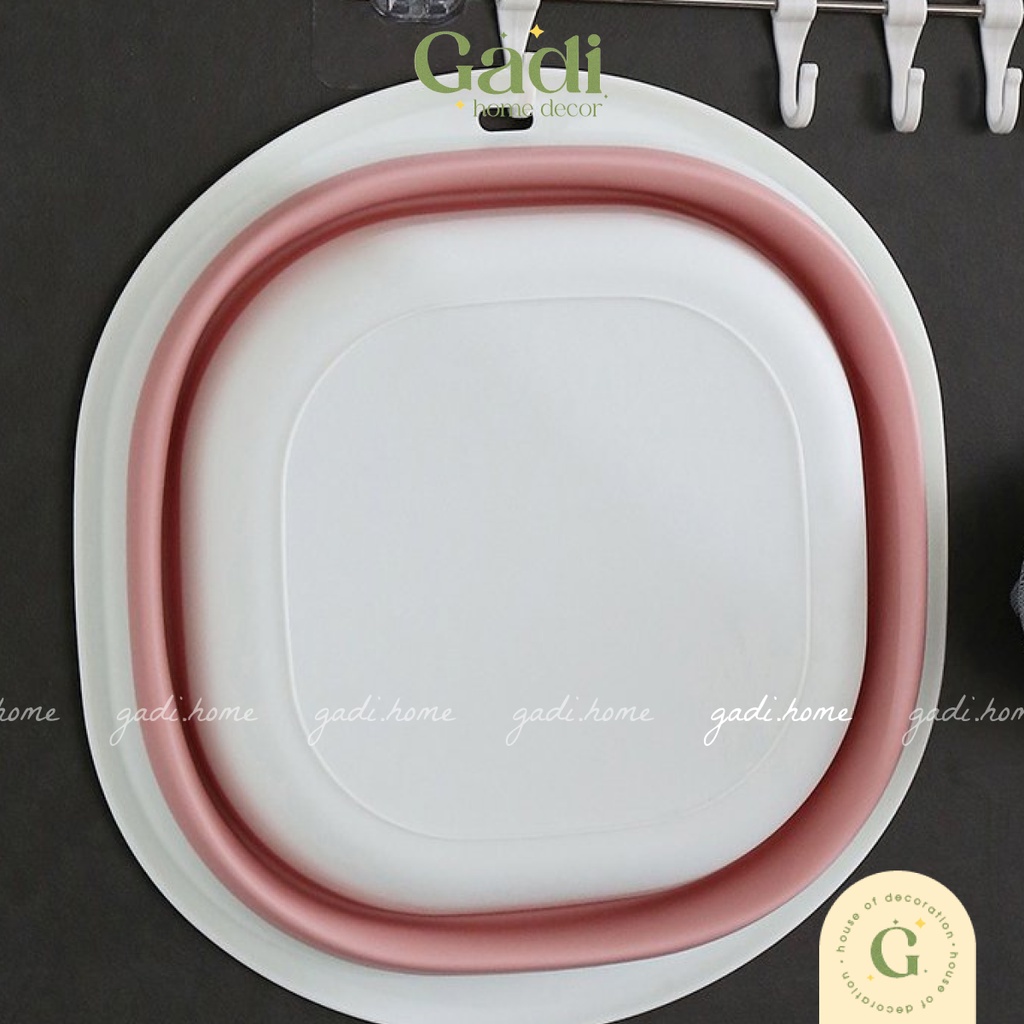 Thau Gấp Gọn Silicon Đa Năng Gadi Home – Thao Chậu Silicon Xếp Gọn Tiện Dụng | FOLLDIG